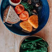 Veggie breakfast  at Urban Food House in Bowness-on-windermere