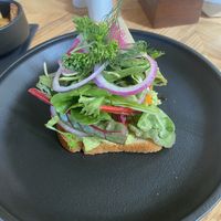 Avocado toastt  at The Ledge at The Cape in Cabo San Lucas