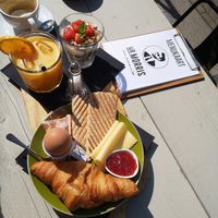 Breakfast (not vegan) at Mr. Morris in Tilburg