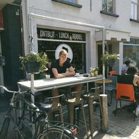 Outside tables at Mr. Morris in Tilburg