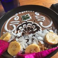 smoothie bowl at Cafe Vida in Canggu