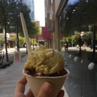 Lemon poppyseed and chocolate rocky road  at Yummi Joy in Austin
