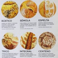 Bakery with grain and rye breads and cakes at Pura Vida in Gran Canaria