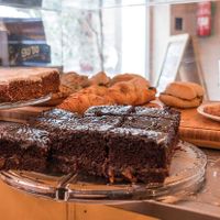 Home made cakes to die for at Pura Vida in Gran Canaria