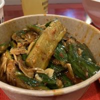 Smashed cucumbers  at Very Fresh Noodles in New York City