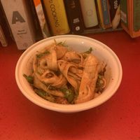 Vegan noodles, “dry” style  at Very Fresh Noodles in New York City