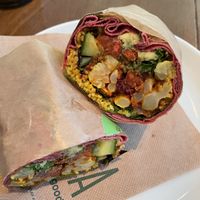 Delicious wrap  at SLA - Claude Debussylaan in Amsterdam