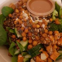 Green protein bowl at SLA - Claude Debussylaan in Amsterdam