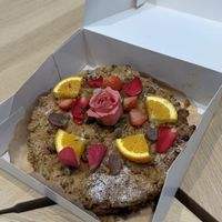 Appeltaart besteld  at Toet in Groningen