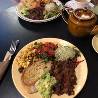 Big breaky w avo  at Plant Based Wholefoods in Katoomba