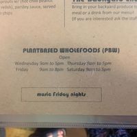 Opening times at Plant Based Wholefoods in Katoomba
