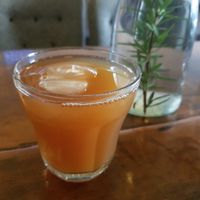 Emu Sparkle Kombucha - rhubarb & basil at Plant Based Wholefoods in Katoomba