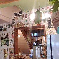 Decorative and warm interior at Plant Based Wholefoods in Katoomba