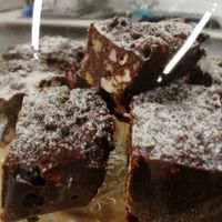 Rocky Road Cake at Leaf in Halifax