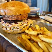 £15 for burger and a handful of chips  at Lobster Smack in Canvey Island