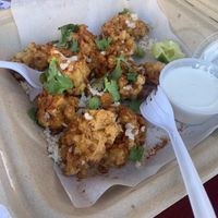 Vegan street corn at Cobra Cabana in Richmond