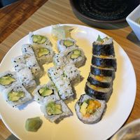 Avocado Roll & Shogun Roll at Kanpai in Bend
