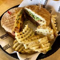 Waffle fries at Hot Krust in Orlando