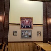 Great detail on the wall at Hot Krust in Orlando