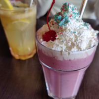 Five dollar milkshake. at Falla in Wroclaw