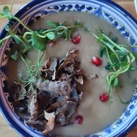 Try the soup with jerusalem artichoke. Just the best!! at Falla in Wroclaw