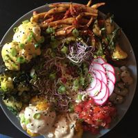 Amazing summer plate at Falla in Wroclaw