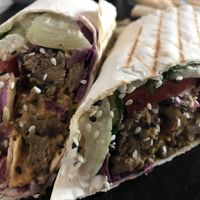 Vegab wrap  at Falla in Wroclaw