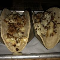 Cauliflower tacos at Brixx & Barley in Long Beach