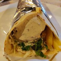 Falafel Laffa (53 BRL) at Káfila in Jericoacoara