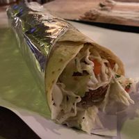 vegan Falafel Kebab at Káfila in Jericoacoara