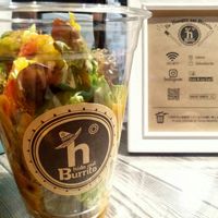 Vegan salad at Hideout Burrito in Tokyo