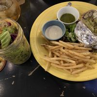 vegan burrito at Hideout Burrito in Tokyo