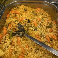 Biryani rice   at Chakraa in Seoul