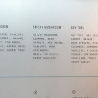 The vegan options  at Raw + Rice in Noosa Heads