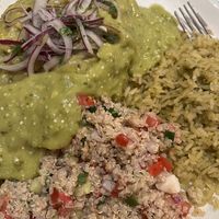 Vegan enchiladas   at Palmilla Cocina y Tequila in Hermosa Beach