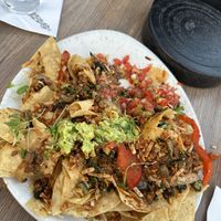 Vegan Nachos  at Palmilla Cocina y Tequila in Hermosa Beach