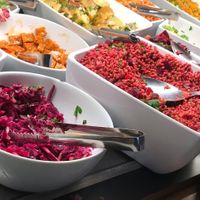 Vegan buffet @ Sattgrün, Cologne at Sattgrün Kolumba Viertel - Mitte in Cologne