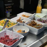 Glimpse of the buffet. at Sattgrün Kolumba Viertel - Mitte in Cologne