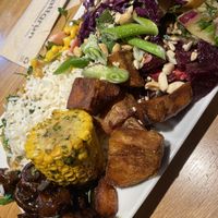Large buffet plate   at Sattgrün Kolumba Viertel - Mitte in Cologne