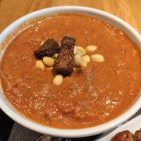 Vegan soup at Sattgrün Kolumba Viertel - Mitte in Cologne