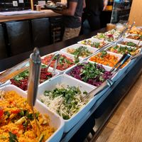 Salad buffet at Sattgrün Kolumba Viertel - Mitte in Cologne