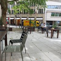 Outside seating at Sattgrün Kolumba Viertel - Mitte in Cologne