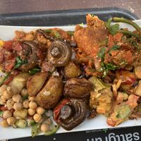 Buffet, all different types of things  at Sattgrün Kolumba Viertel - Mitte in Cologne