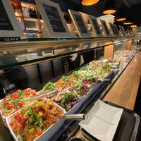 Salad bar  at Sattgrün Kolumba Viertel - Mitte in Cologne
