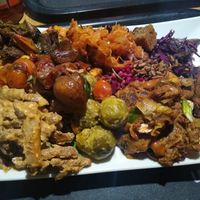 Loaded plate at Sattgrün Kolumba Viertel - Mitte in Cologne