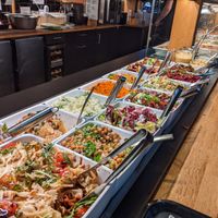 Cold section of the buffet at Sattgrün. at Sattgrün Kolumba Viertel - Mitte in Cologne