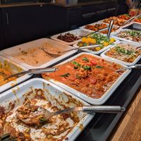 Cold section of the buffet at Sattgrün. at Sattgrün Kolumba Viertel - Mitte in Cologne