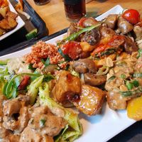 Vegan buffet Sattgrün #Veganuary at Sattgrün Kolumba Viertel - Mitte in Cologne