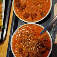 Lentil soup at Sattgrün Kolumba Viertel - Mitte in Cologne