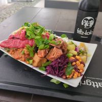 Various items from the buffet II (June 2024) at Sattgrün Kolumba Viertel - Mitte in Cologne